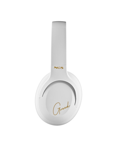 NGS ARTICA GREED Auriculares Inalámbrico y alámbrico Diadema Llamadas Música USB Tipo C Bluetooth Blanco