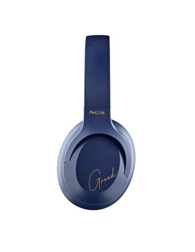 NGS ARTICA GREED Auriculares Inalámbrico y alámbrico Diadema Llamadas Música USB Tipo C Bluetooth Azul