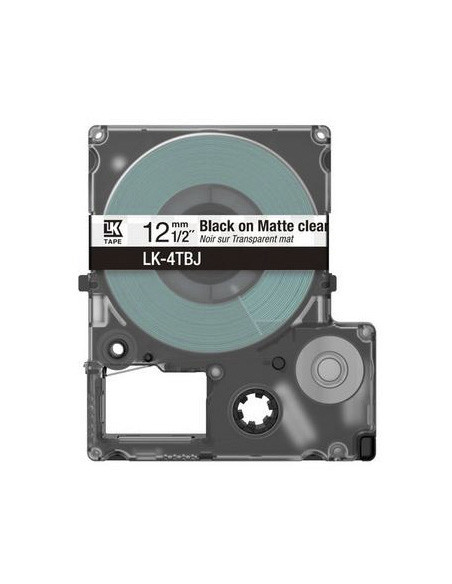 Epson C53S672065 etiqueta de impresora Negro, Transparente