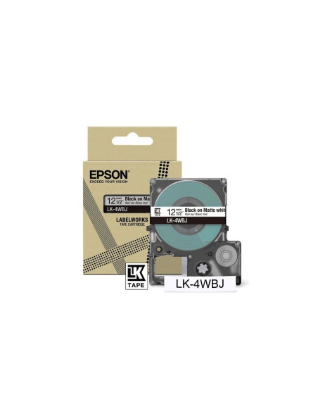 Epson LK-4WBJ Negro, Blanco