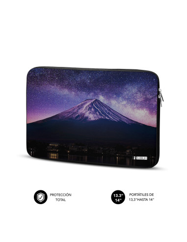 SUBBLIM Funda Ordenador Neopreno Trendy Sleeve Neo Mountain 13,3-14"