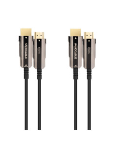 Nanocable Cable HDMI V2.0 AOC 4K@60Hz 18Gbps A M-A M, Negro, 15 m 2
