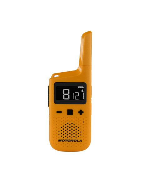 Motorola Talkabout T72 two-way radios 16 canales 446.00625 - 446.19375 MHz Naranja