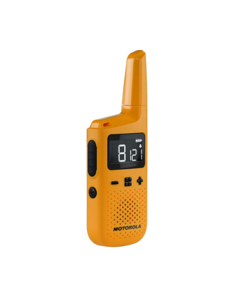 Motorola Talkabout T72 two-way radios 16 canales 446.00625 - 446.19375 MHz Naranja