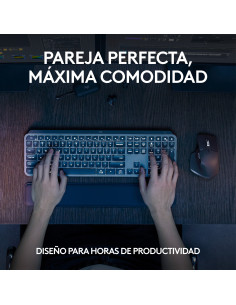 Logitech 920-011610 teclado Ratón incluido Oficina Bluetooth QWERTY Español Grafito 2