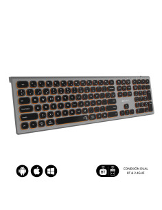 SUBBLIM Teclado Bluetooth 2.4G Master iluminado Ext G N 2