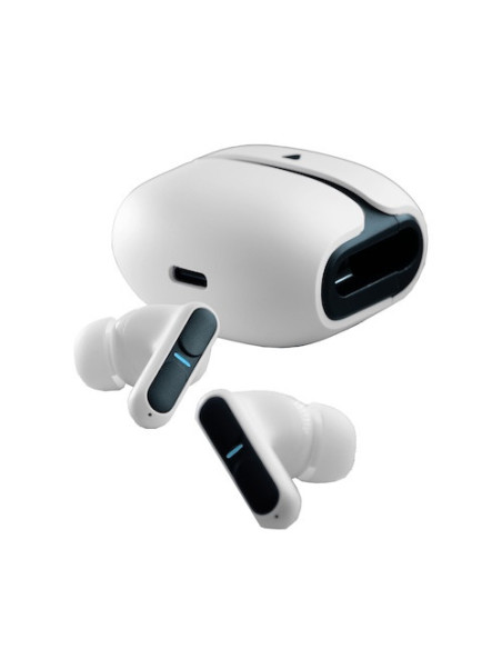 Leotec Auriculares TWS Gaming Nebula Fit Blancos