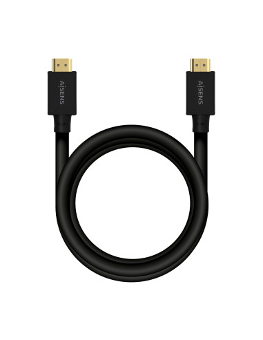 AISENS Cable HDMI V2.1 Ultra Alta Velocidad   Hec 8K@60Hz 48Gbps, A M-A M, Negro, 5.0M