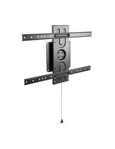 AISENS Soporte ECO en Formato Vertical   Horizontal para Monitor TV 50Kg de 37-80, Negro 2