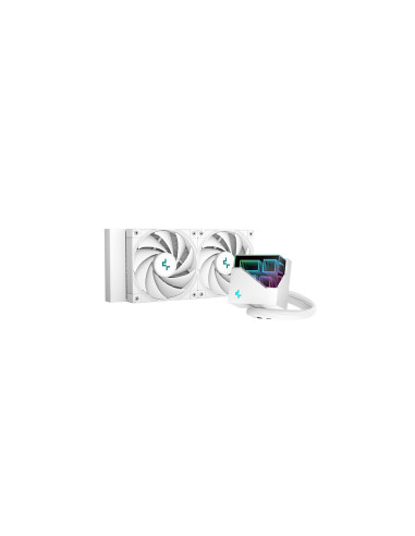 DeepCool LT520 WH Procesador Sistema de refrigeración líquida todo en uno 12 cm Blanco 1 pieza(s)