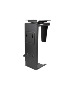 TooQ Soporte Metálico para CPU para Escritorio Pared, Negro 2