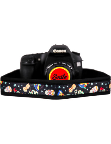 Smile Camera Strap Hungup - Pin Up