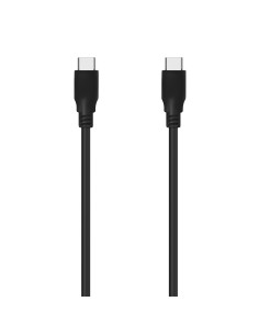 AISENS Cable USB 3.2 Gen2x2 20Gbps 8k@30Hz 5A 100W E-Marker, Tipo USB-C M-USB-C M, Negro, 1.0m