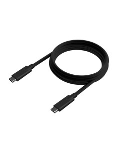 AISENS Cable USB 3.2 Gen1 5Gbps 4k@60Hz 3A 60W E-Marker, Tipo USB-C M-USB-C M, Negro, 4.0m 2
