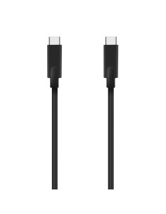 AISENS Cable USB 3.2 Gen1 5Gbps 4k@60Hz 3A 60W E-Marker, Tipo USB-C M-USB-C M, Negro, 5.0m
