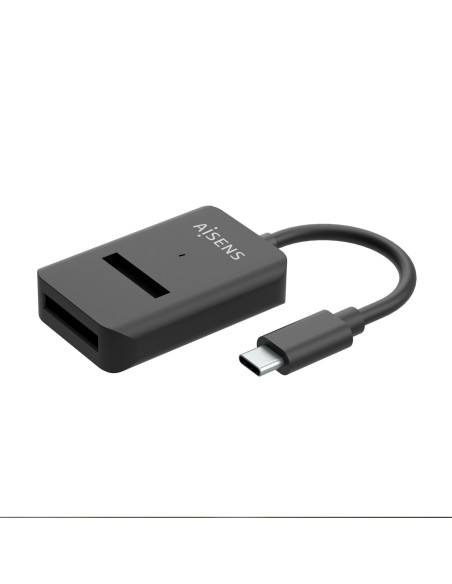 AISENS USB-C Dock M.2 (NGFF) ASUC-M2D011-BK SATA NVMe A USB3.1 Gen2, Negra