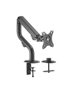 AISENS Soporte de Mesa ECO Contrapeso Giratorio e Inclinable para Monitor TV 8Kg (3 Pivotes, 1 Brazo) de 17-32, Negro 2