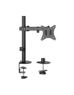 AISENS Soporte de Mesa ECO Giratorio e Inclinable para Monitor TV 9Kg (3 Pivotes, 1 Brazo) de 17-32, Negro 2