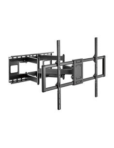 AISENS Soporte Pro Giratorio, Inclinable Y Nivelable Para Monitor tv 120kg De 60-120, Negro