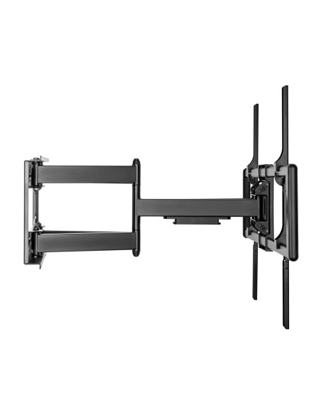 AISENS Soporte Pro Giratorio, Inclinable Y Nivelable Para Monitor tv 120kg De 60-120, Negro