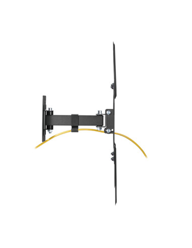 AISENS Soporte Eco Giratorio, Inclinable Para Monitor TV 30kg (2 Pivotes) De 23-55, Negro