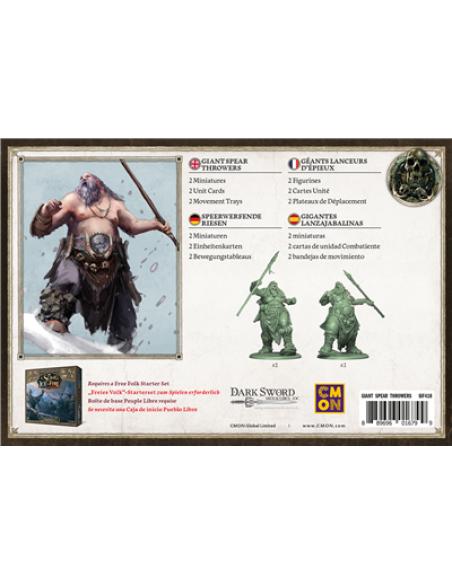 Asmodee CHYF: Gigantes lanzajabalinas 60 min Juego de mesa Guerra