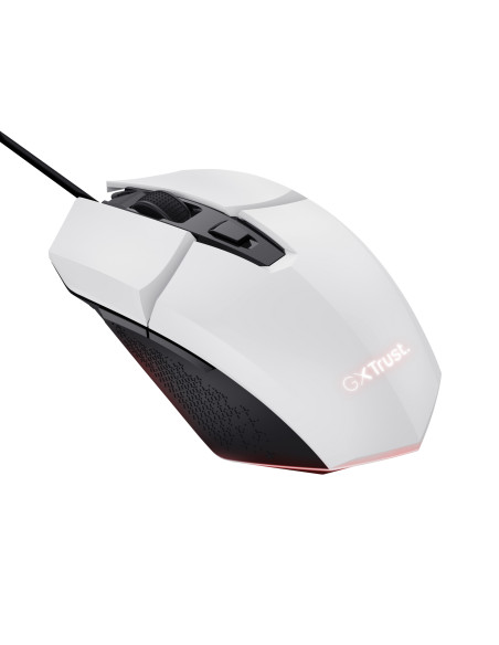 Trust GXT 109W Felox ratón Juego mano derecha USB tipo A Óptico 6400 DPI