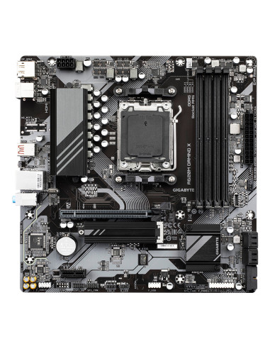 GIGABYTE A620M GAMING X Placa base - Soporta CPUs AMD Ryzen 8000, VRM digital de 8+2+1 fases, hasta 8000MHz DDR5 (OC), 1xPCIe