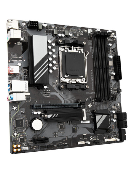 GIGABYTE A620M GAMING X Placa base - Soporta CPUs AMD Ryzen 8000, VRM digital de 8+2+1 fases, hasta 8000MHz DDR5 (OC), 1xPCIe