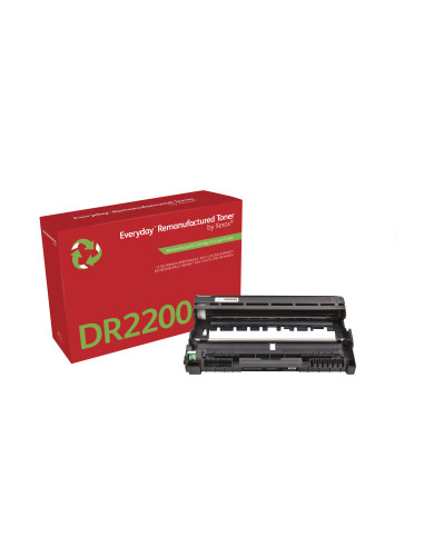 Xerox Unidad de imagen Everyday™ Mono remanufacturada de es compatible con Brother DR2200, Capacidad estándar