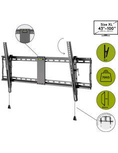 Wentronic Pro TILT (XL) 2,54 m (100") Negro 2