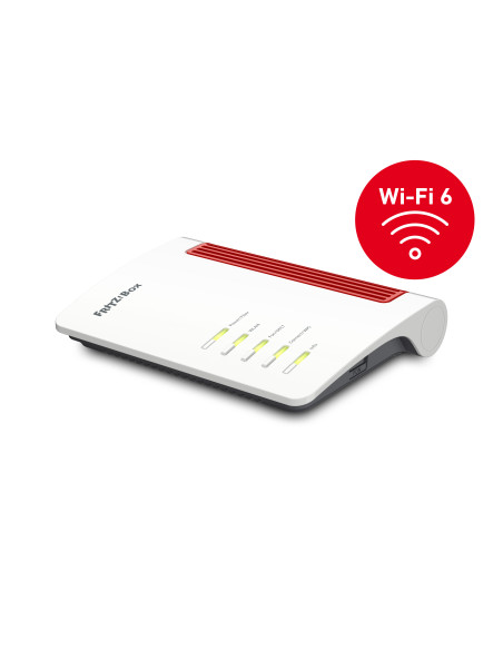 Box FRITZ! 5530 (WITH SFP XGSPON) router inalámbrico Gigabit Ethernet Doble banda (2,4 GHz   5 GHz) Blanco