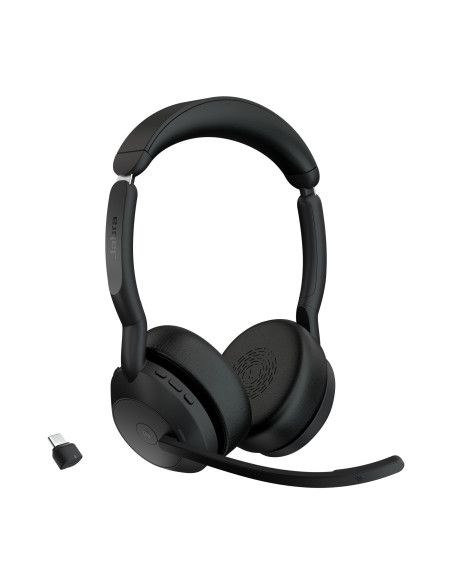 Jabra Evolve2 55 Auriculares Inalámbrico Diadema Oficina Centro de llamadas Bluetooth Negro