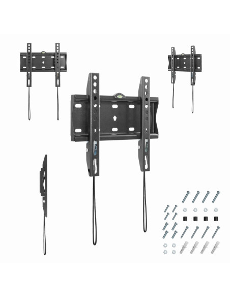 Gembird WM-42F-01 soporte para TV 106,7 cm (42") Negro