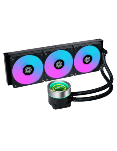 Lian Li GA II TRINITY Carcasa del ordenador Sistema de refrigeración líquida todo en uno 12 cm Negro 1 pieza(s)