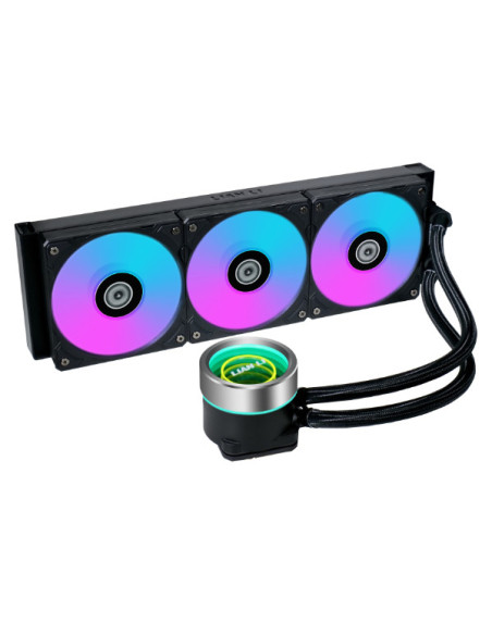 Lian Li GA II TRINITY Carcasa del ordenador Sistema de refrigeración líquida todo en uno 12 cm Negro 1 pieza(s)