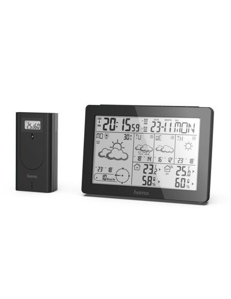 Hama Meteotime Negro Batería