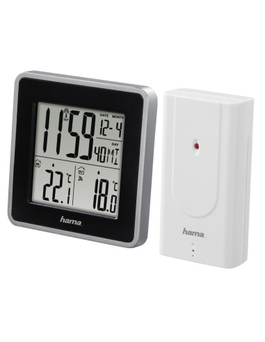 Hama EWS Intro Negro, Plata