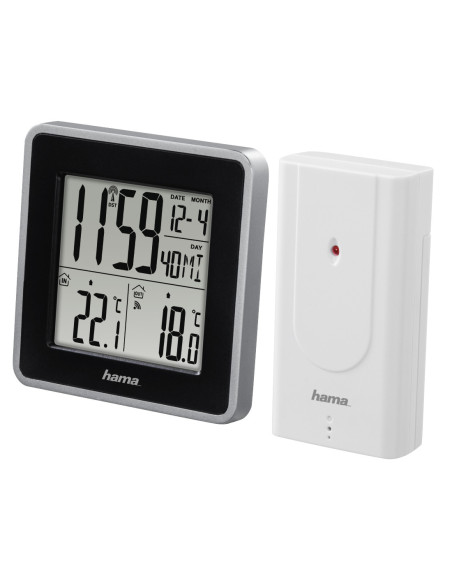 Hama EWS Intro Negro, Plata