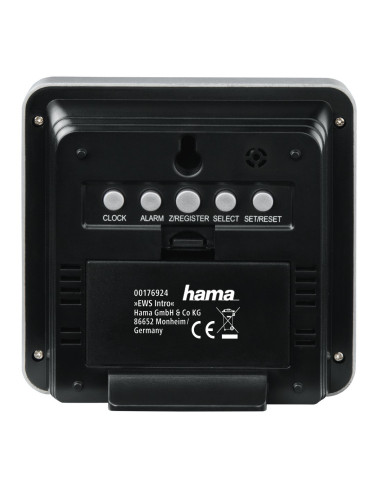 Hama EWS Intro Negro, Plata