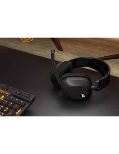 Corsair CA-9011295-EU auricular y casco Auriculares Inalámbrico Diadema Juego Bluetooth Negro