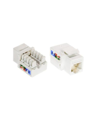 Phasak Conector Keystone UTP Cat.6 90º Blanco - PHK 2225