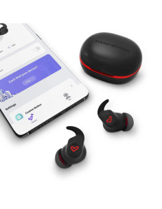 Energy Sistem Freestyle Auriculares True Wireless Stereo (TWS) Dentro de oído Deportes Bluetooth Negro, Rojo 2
