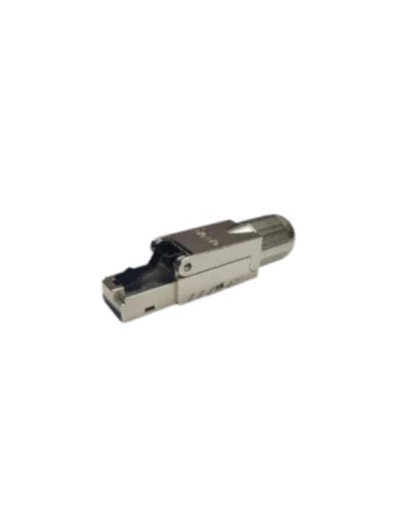 Phasak Conector RJ45 (M) Cat.6A STP blindado sin herramienta – PHK 2252