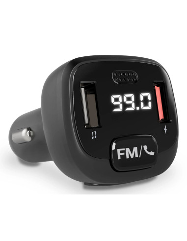 Energy Sistem Car FM Talk 87,5 - 108 MHz Bluetooth USB Negro