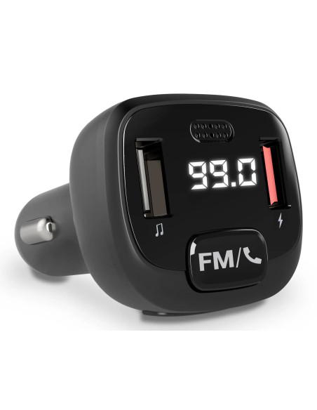Energy Sistem Car FM Talk 87,5 - 108 MHz Bluetooth USB Negro