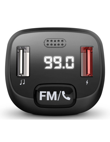 Energy Sistem Car FM Talk 87,5 - 108 MHz Bluetooth USB Negro