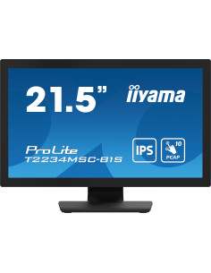 iiyama ProLite T2234MSC-B1S pantalla para PC 54,6 cm (21.5") 1920 x 1080 Pixeles Full HD Pantalla táctil Negro 2