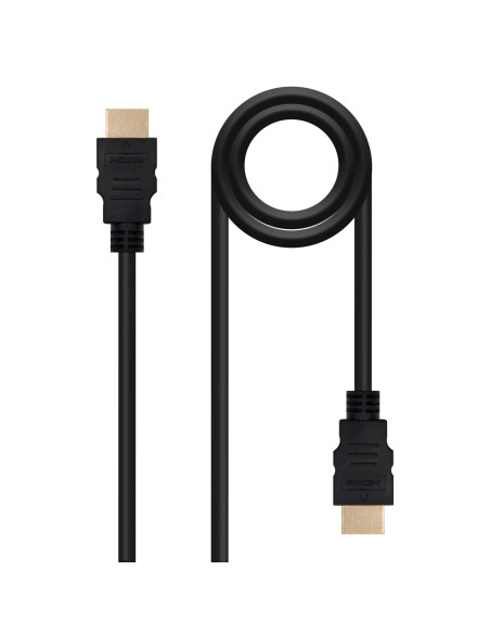 Nanocable Cable HDMI alta velocidad   HEC, A M-A M, Negro, 10 m