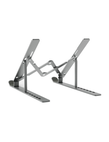 AISENS Soporte de Sobremesa Ajustable para Portatil   Tablet, Gris